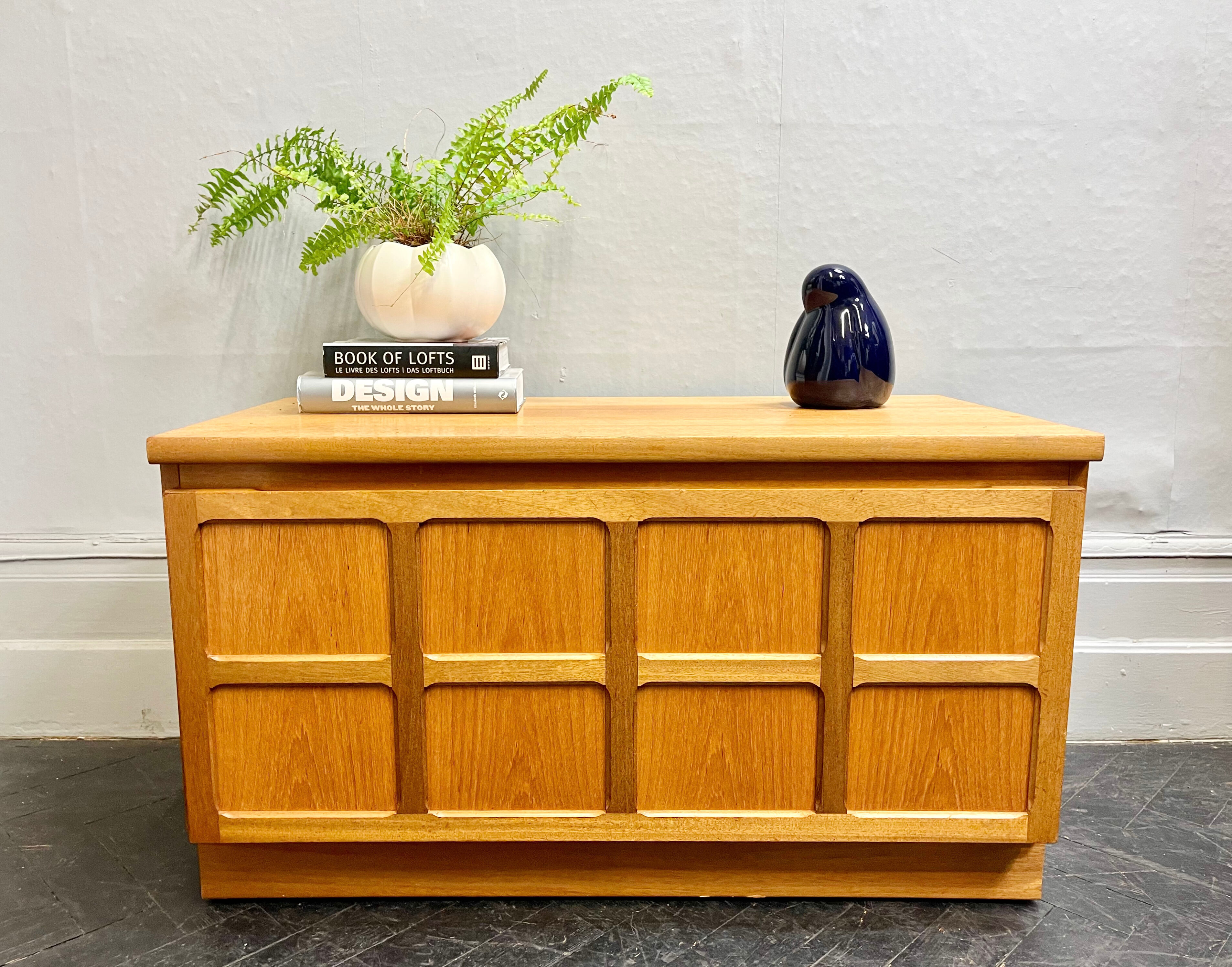 Vintage TV Stand Media Cabinet Sideboard by Nathan Parker Knoll