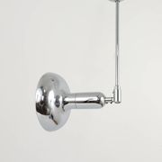 Adjustable suspended luminaire in the style of Gino Sarfatti 4, Gebr. Cosack, Germany, 1970s.