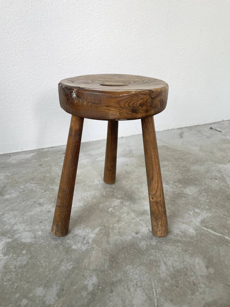 Oak tripod stool 1950