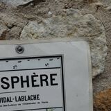 Old school map Vidal Lablache planisphere N° 322