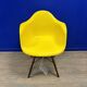 Eames DAW armchair Sunlight yellow / Dark maple NEW - Vitra