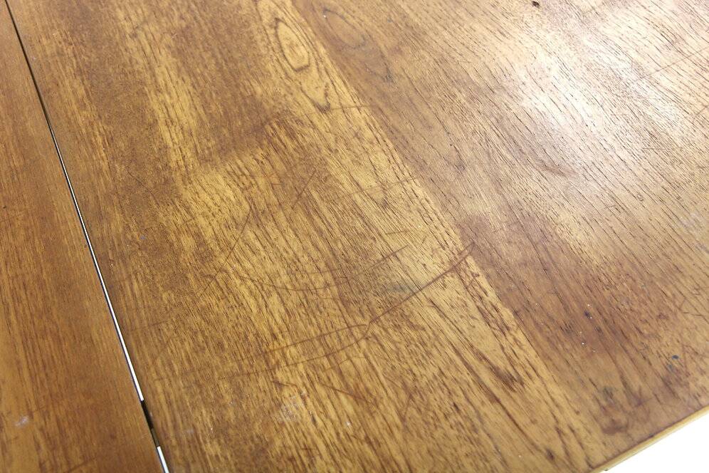 Teak "wallet" dining table, Sweden, 1960s