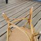 Vintage bamboo and rattan coffee table