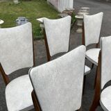 Set of 6 vintage high chairs – 50s/60s design