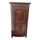 Antique wardrobe with 1 door, solid wood — provincial Louis XV style — XVI