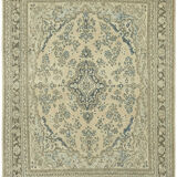 Handmade oriental unique 1980s 267 cm x 338 cm