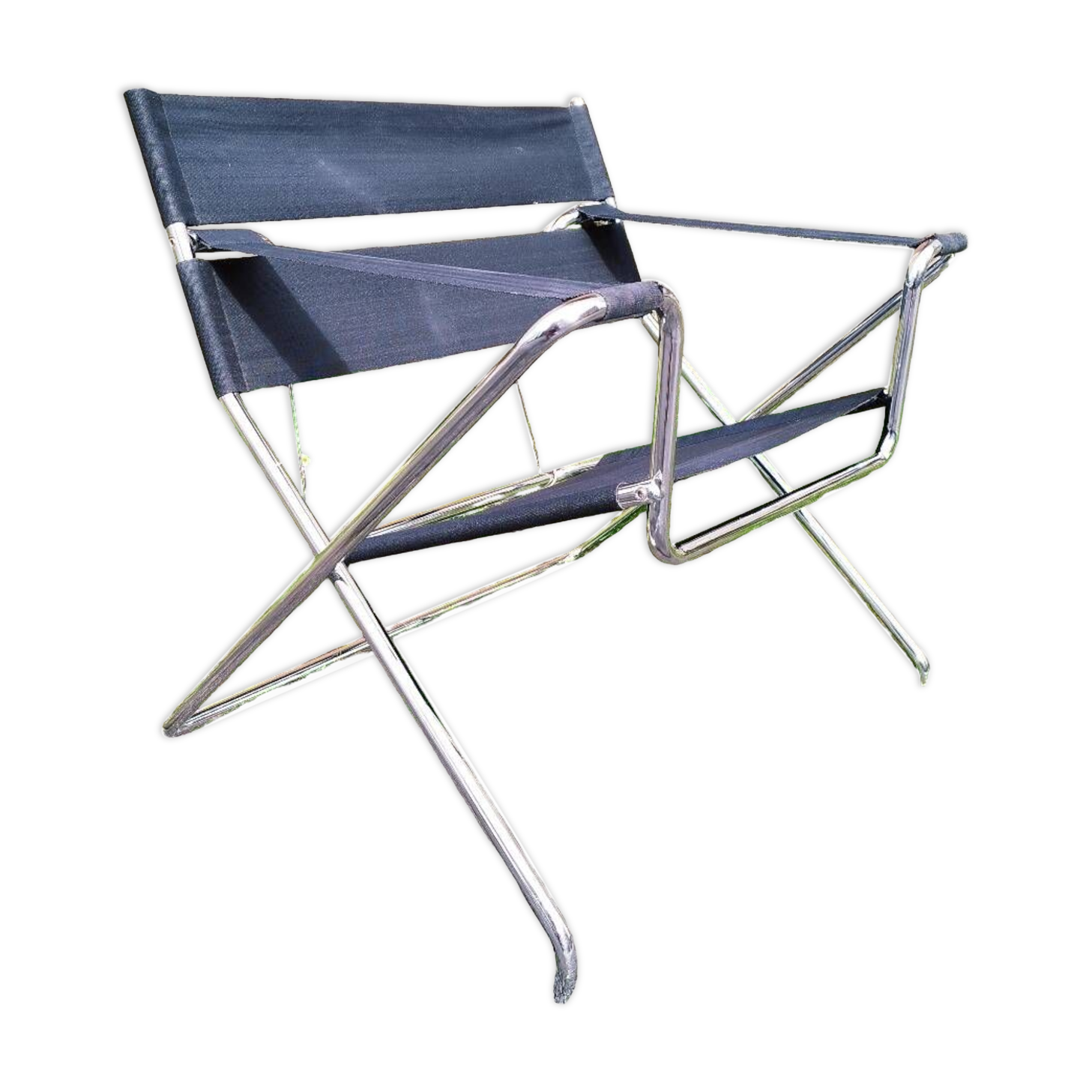 D4 folding armchair Marcel Breuer Tecta design