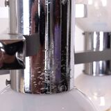 Mazzega Murano Chandelier / Space Age Glass Pendant Light 1970s Italy