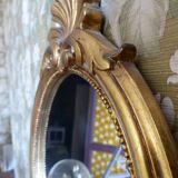 Golden rocaille mirror Louis XV style