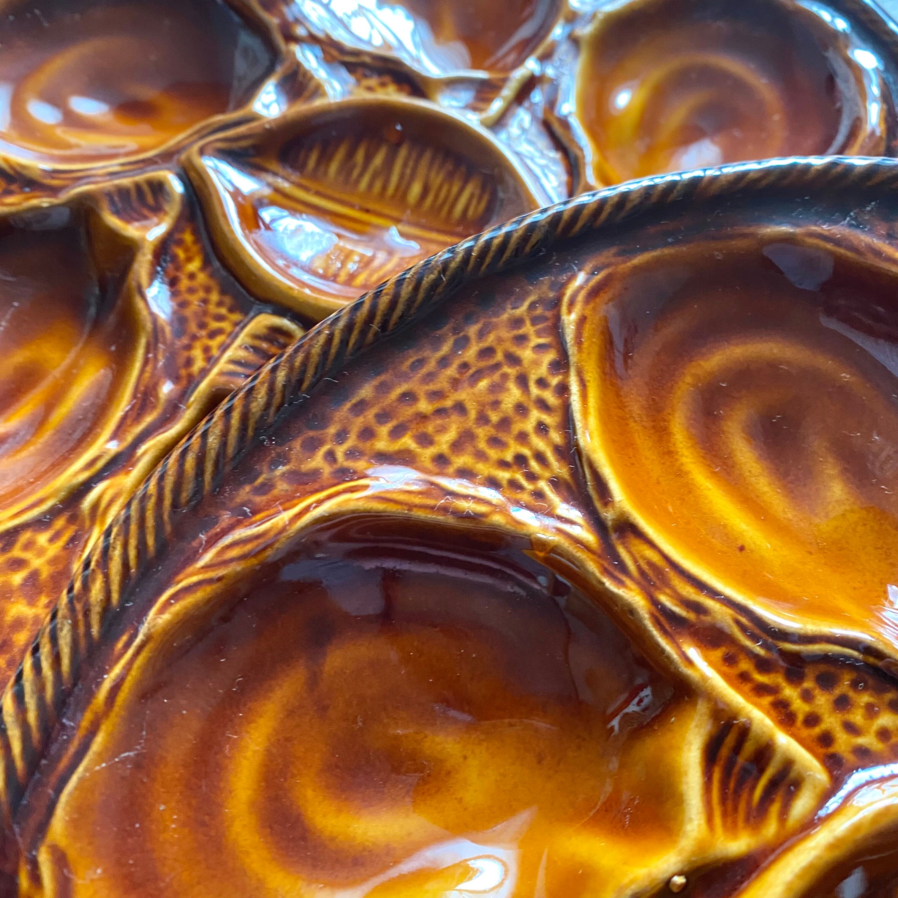 St Clément ceramic oyster service