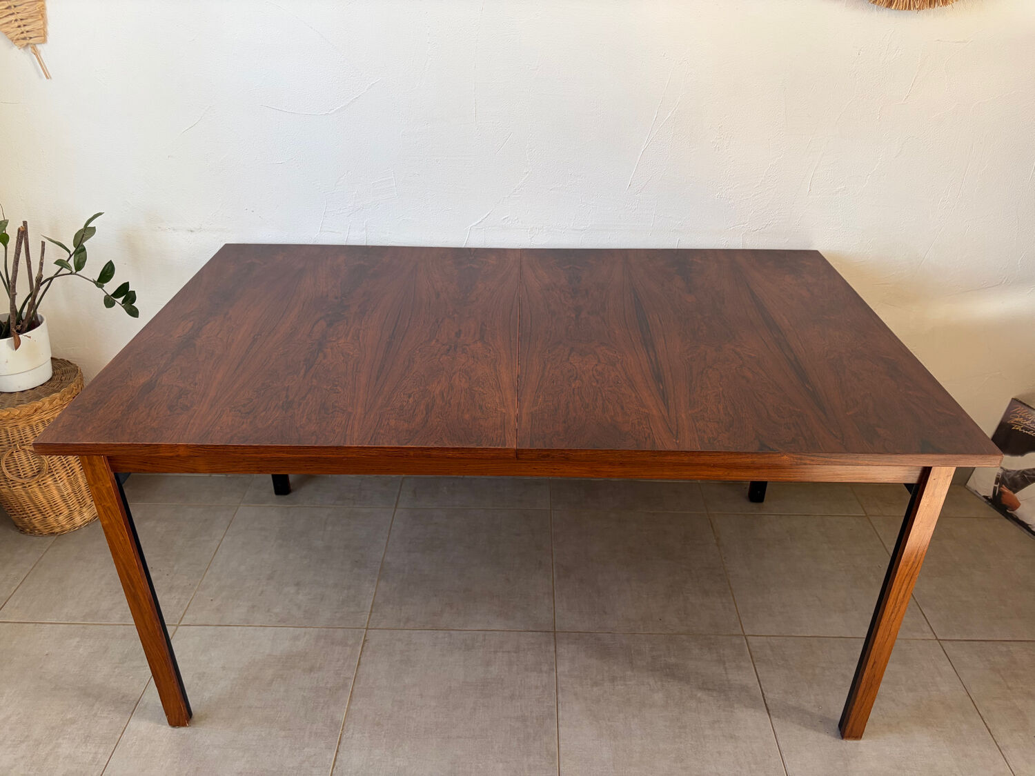 Vintage designer extendable table