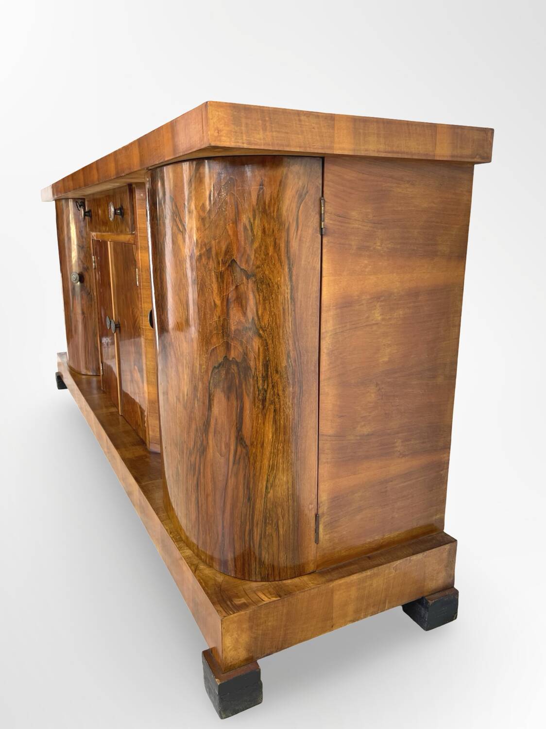 Impressionnant buffet Art déco italien des années 1930/1940