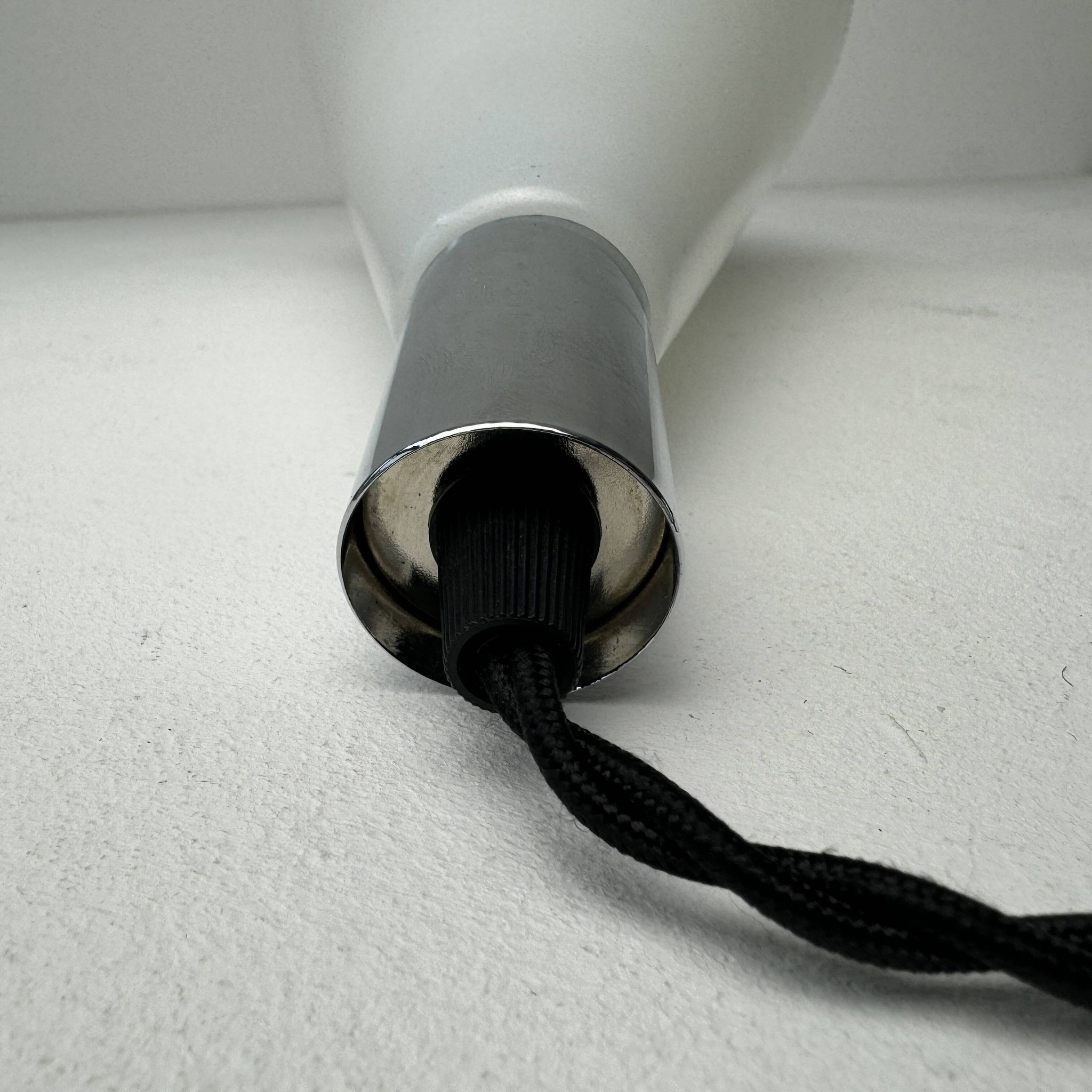 Vintage glass suspension light 1970