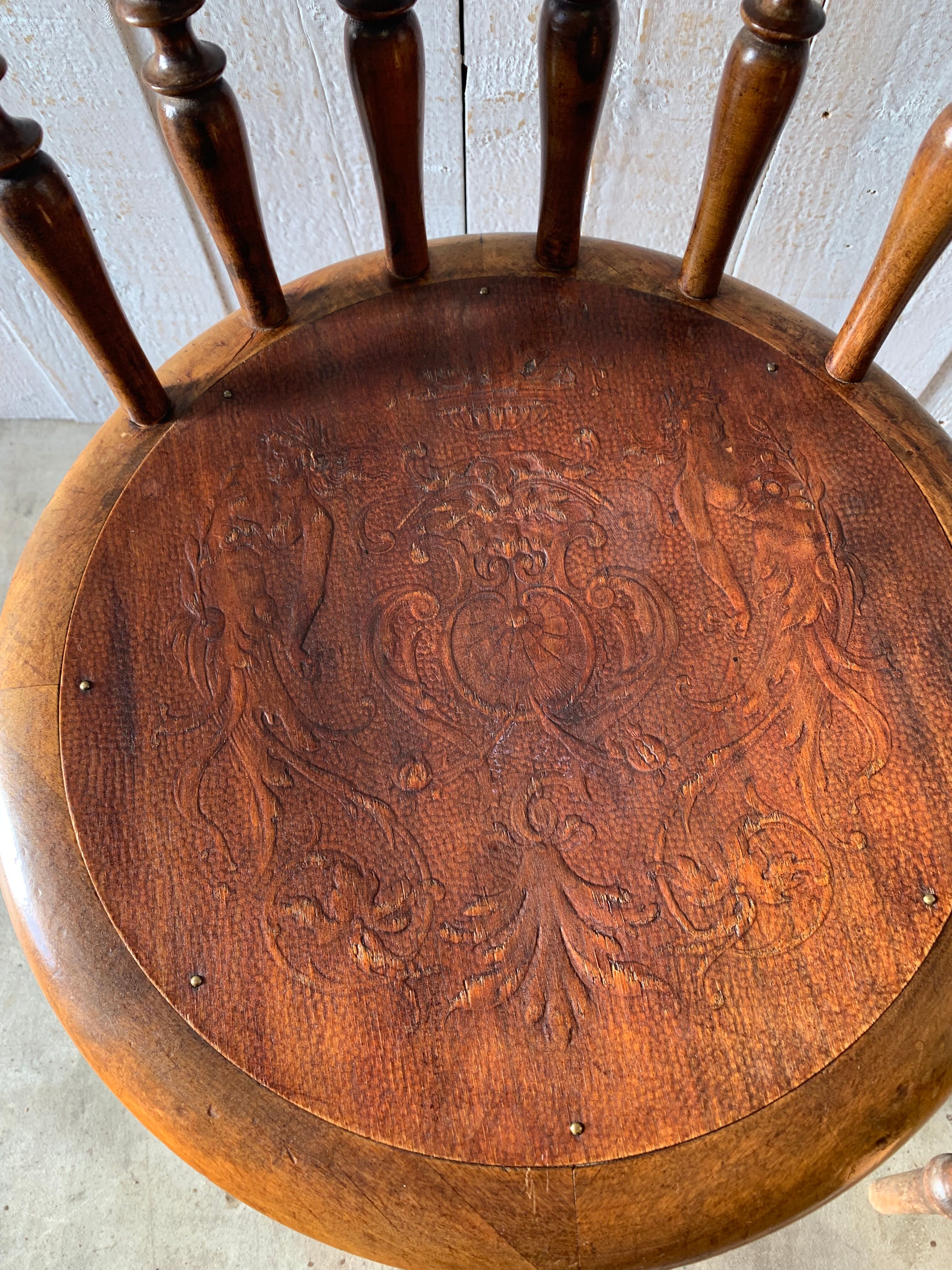 Pair of bistro chairs