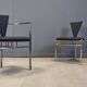10 chaises de salle à manger postmodernes par Belgochrom, années 1980
