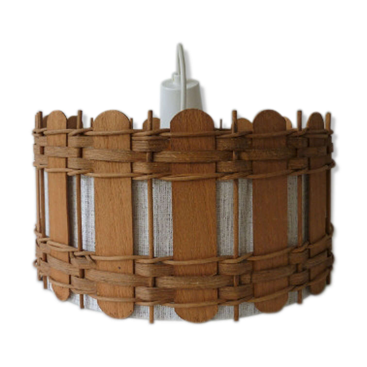 Suspension wood and fabric 50s