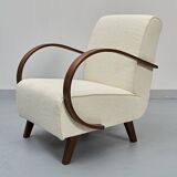 Type C Loop Armchairs attributed to Jindřich Halabala, 1930s, Set of 2