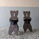 Pair of rustic chairs