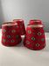 4 Provencal fabric lampshades