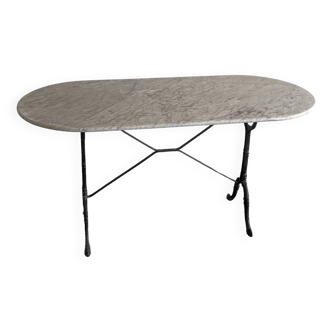 Marble bistro table
