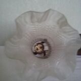 Art deco tulip wall sconce