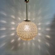 Limburg Glashütte bubble glass pendant light , 1970’s