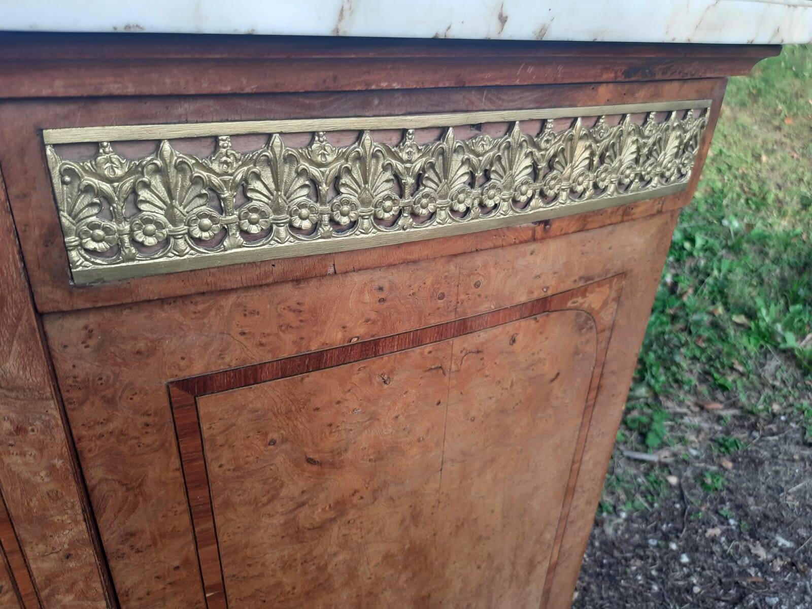 Art deco mirrored buffet