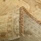 7x10 Vintage Cream & Brown Persian Rug, 205x316Cm