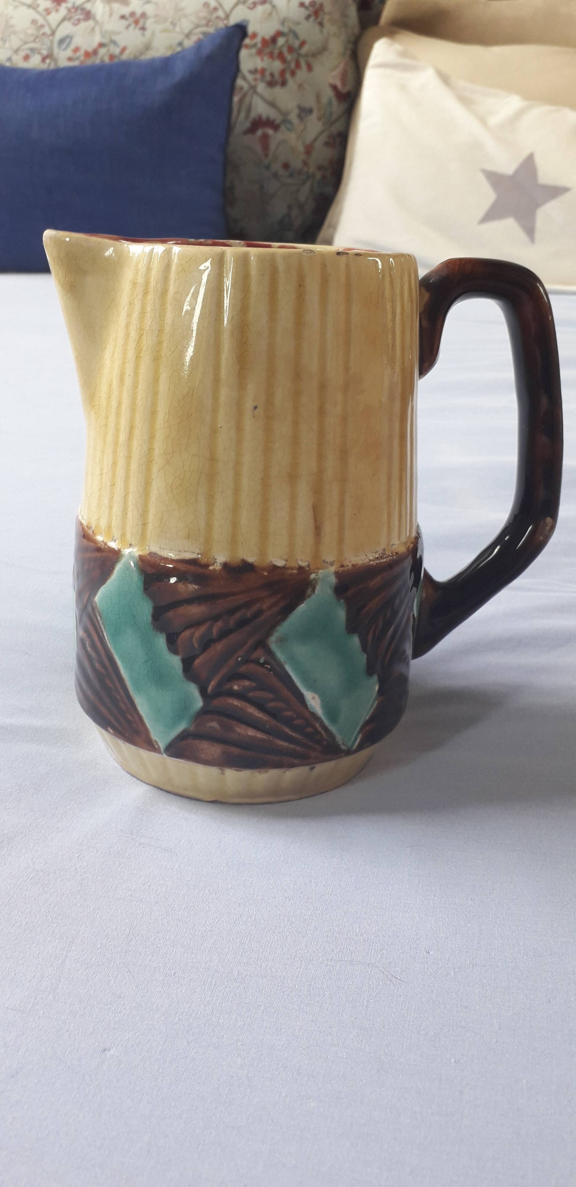 Vintage slip pitcher