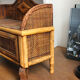 Office or bedroom storage furniture in rattan and wicker
