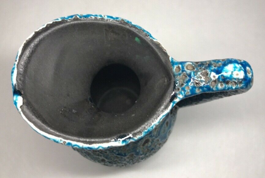 Fat jug vase lava Meerschaum retro vintage Vallauris