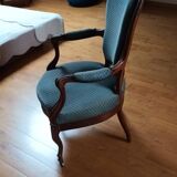 Pair of Voltaire armchairs in Napoleon III style