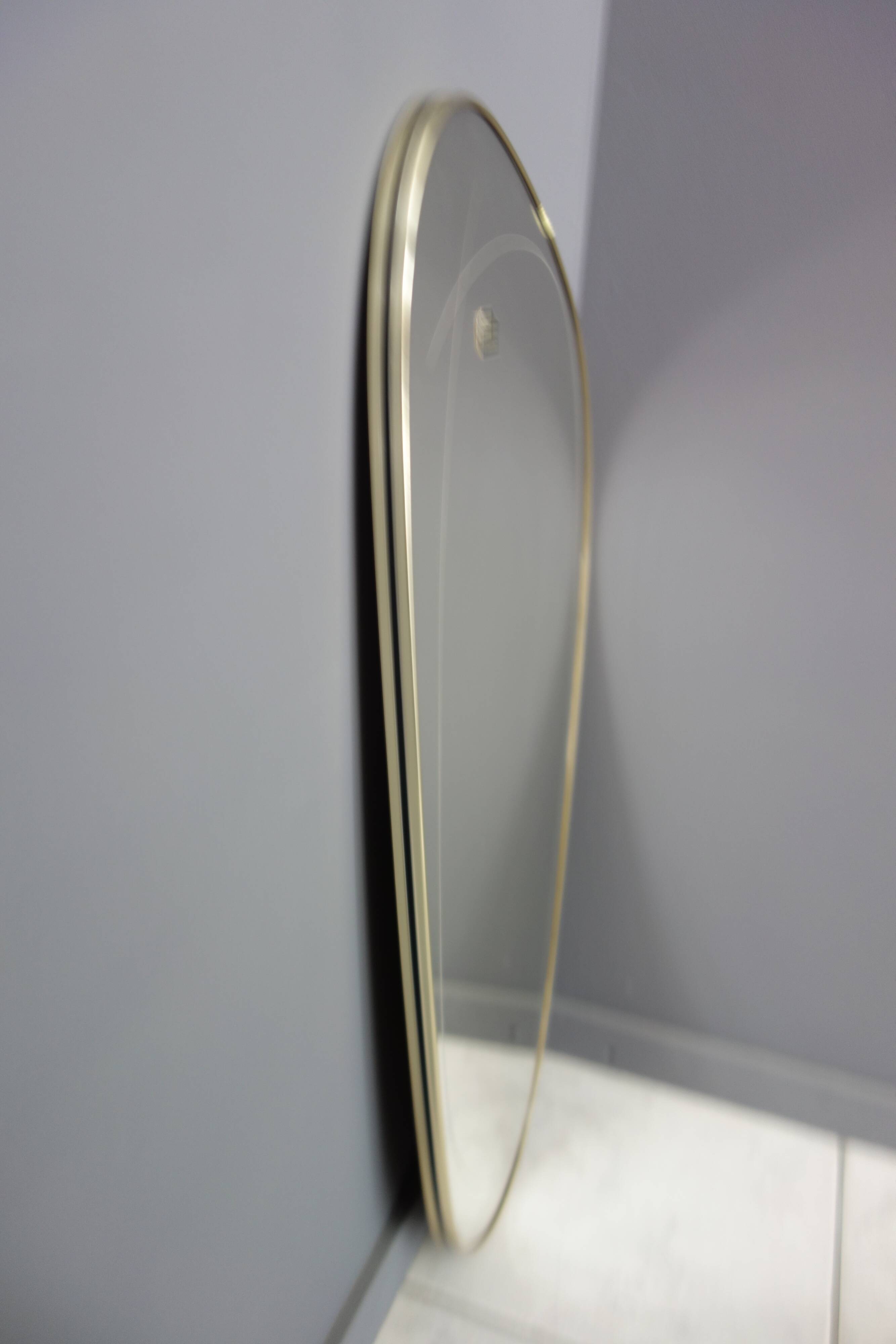 Freeform mirror spaceage 1950s  - 74x39cm