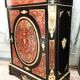 Straight Boulle marquetry support unit