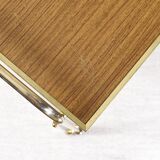 Vintage vinyl holder trolley