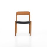 Set of 6 dining chairs by Niels O. Møller, Model 75