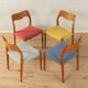 1950s Dining chairs, Nils O. Møller