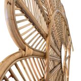 Handmade wicker headboard