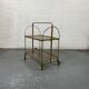 Vintage rolling golden folding service