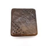 Mid Century solid Bronze Cast brutalist Door Handle