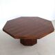 Octagonal dining ore conference table with drawers