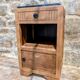 Art Deco Walnut Cabinet Maker Nightstand