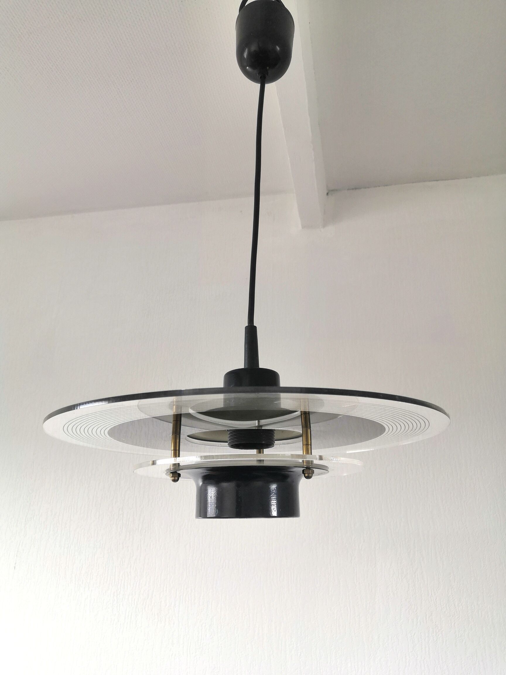 Suspension double tray UFO design 70s - 80s