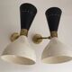 Wall lamps in the style of Italian creations of the 50s