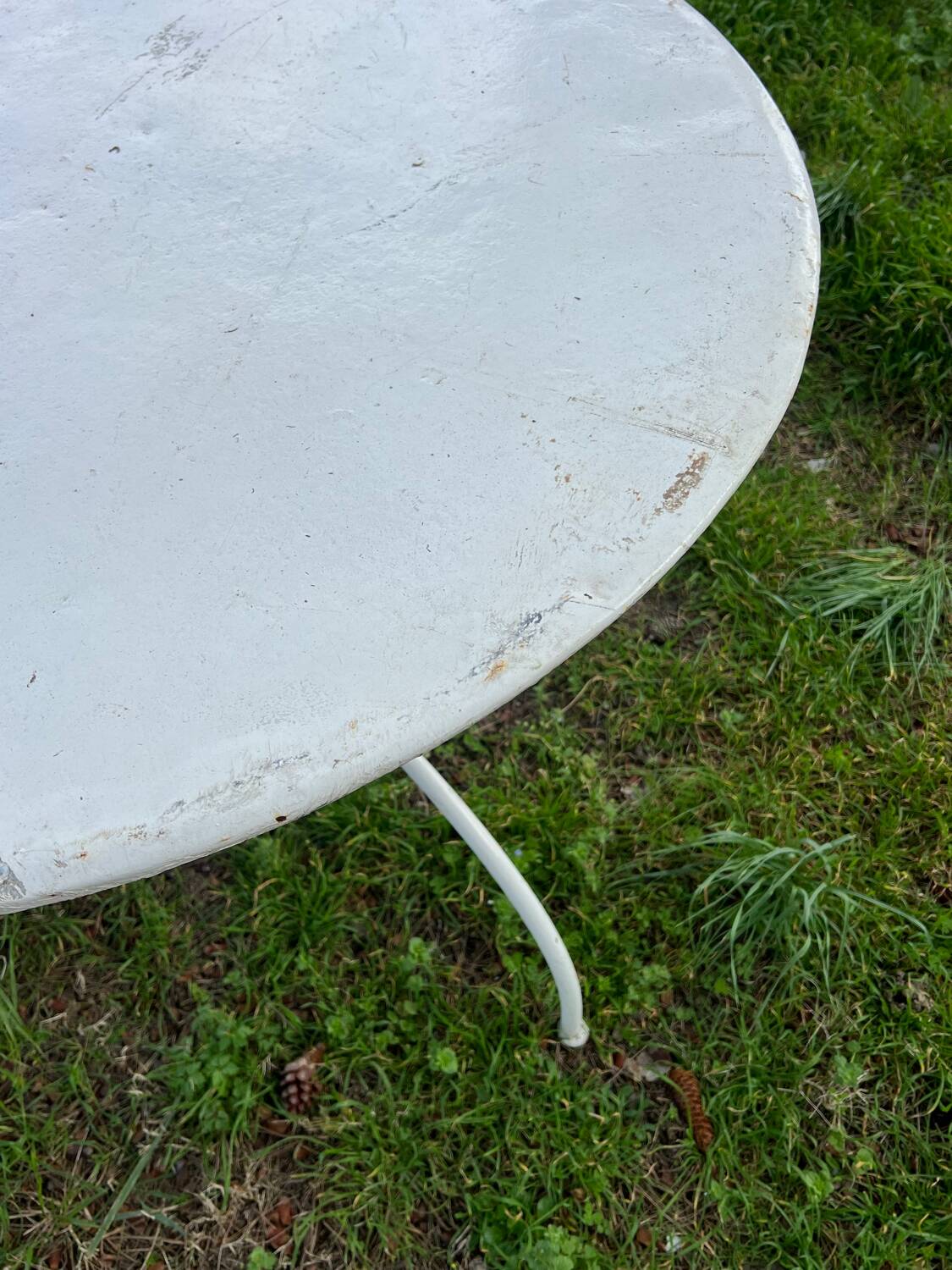 Garden table, 19th century.