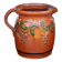 19 th Century French Glazed Terracotta Pitcher Alsace