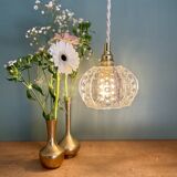 Vintage glass suspension globe