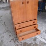 Scandinavian display cabinet from the 70s