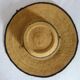 Vintage straw hat from Ghana