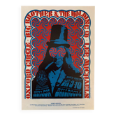 Victor moscoso pop art affiche psychédélique big brother and the holding company janis joplin